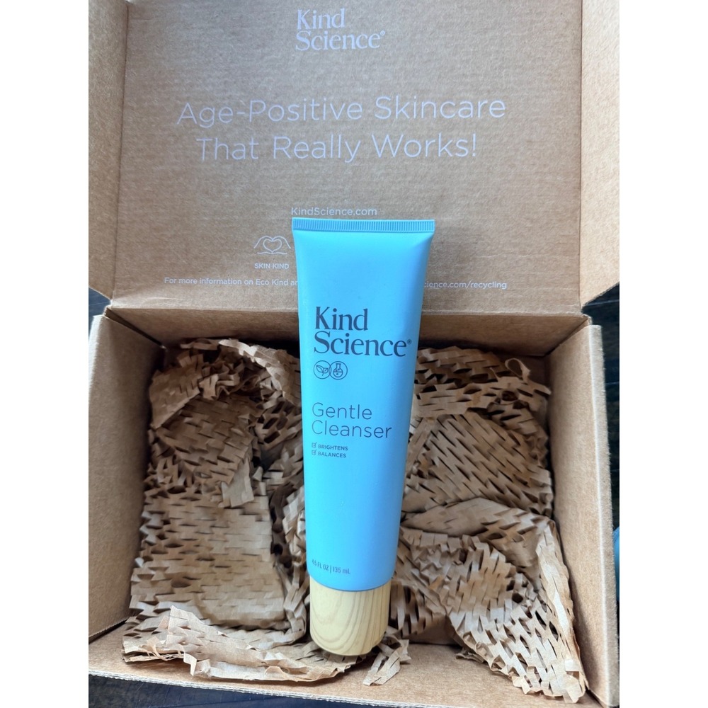 Kind Science Gentle Cleanser Face Wash Brightens Balances 4.5 oz NEW